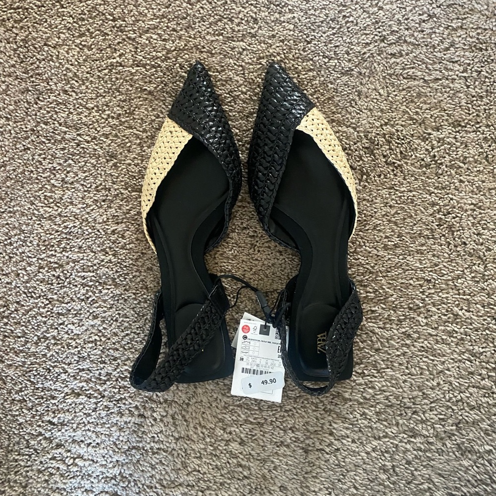 Zara woven sandals